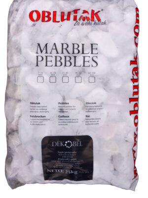 Beli oblutak 40-60mm 25 kg-dekorativni kamen