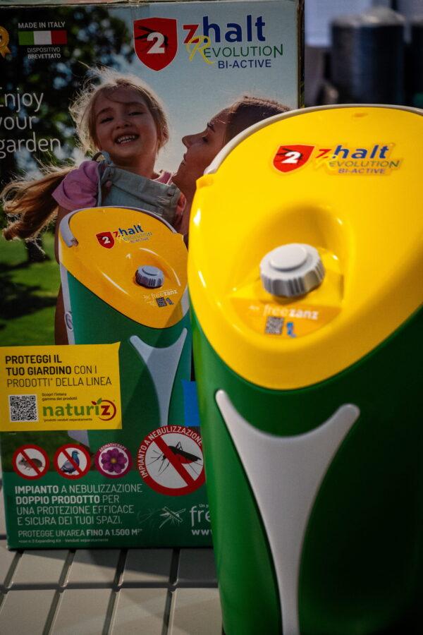 Zhalt re-evolution bi active con-prenosni raspršivač protiv komaraca 1