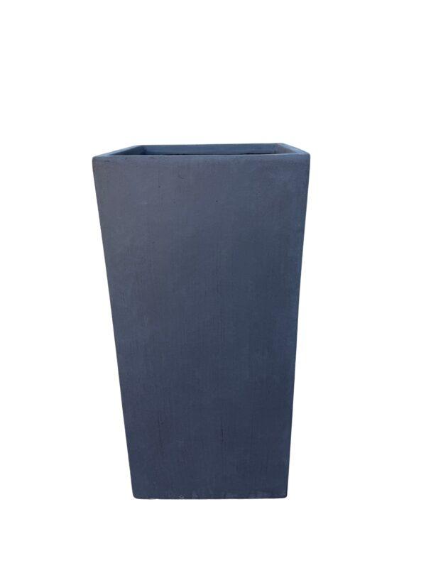 Žardinjera Liverpool siva H70xL33xW33cm fiberstone