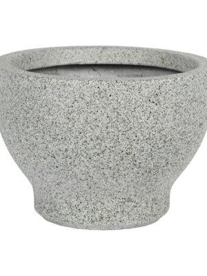 Saksija Clevelend siva H25x35cm fiberstone