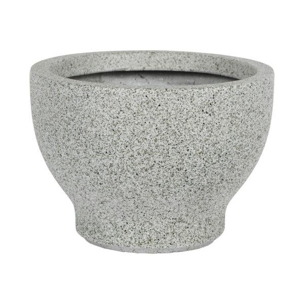 Saksija Clevelend siva H25x35cm fiberstone